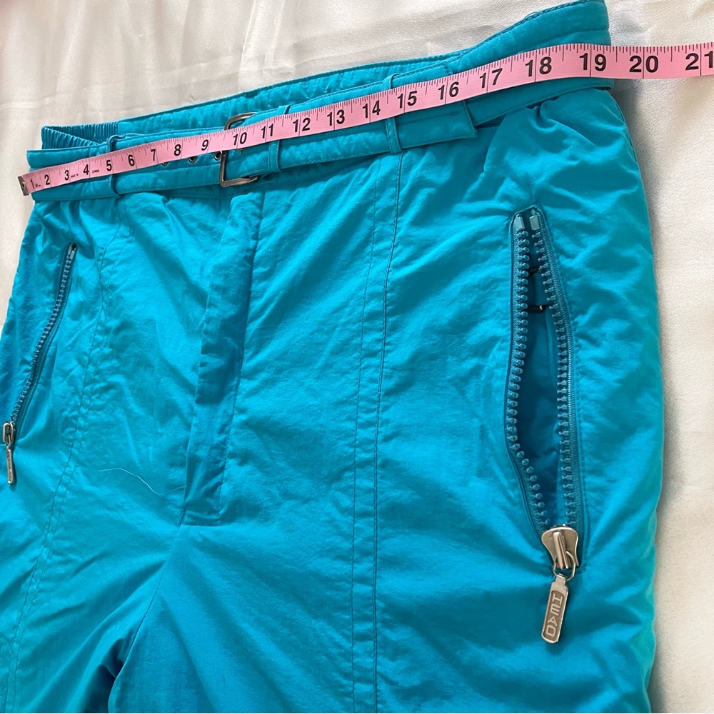 Vintage Tyrolia by Head Celtech hot blue winter ski snowboard pants, 36 waist - Picture 8 of 16